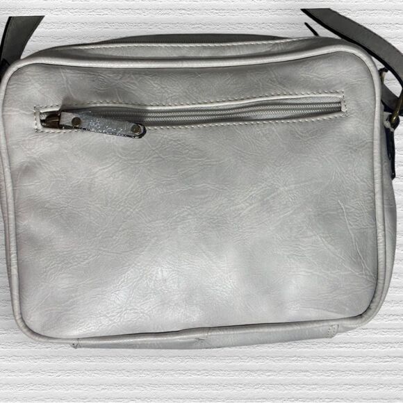 B.O.C. White With Gray Undertone Crossbody - Picture 3 of 8